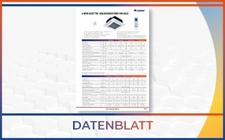 KACHEL Datenblatt FAN COIL KASSETTE